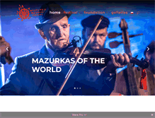 Tablet Screenshot of festivalmazurki.pl